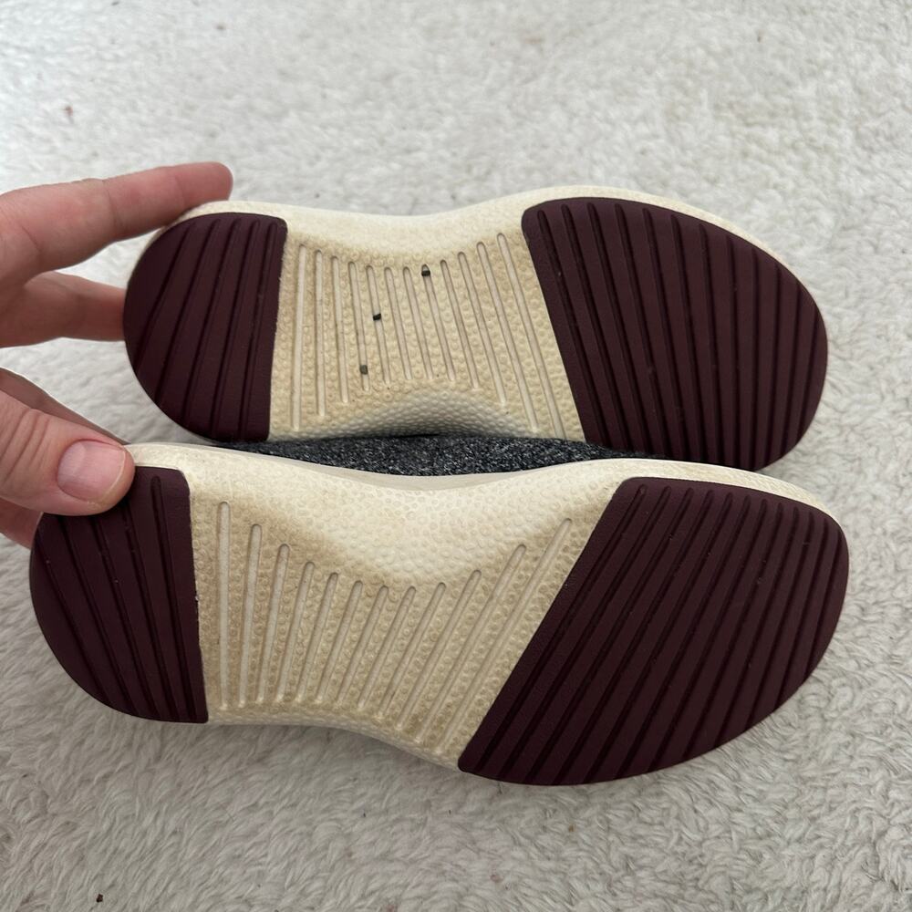 allbirds Charcoal Wool Runner Sneakers with Cream Sole - Picture 10 of 11